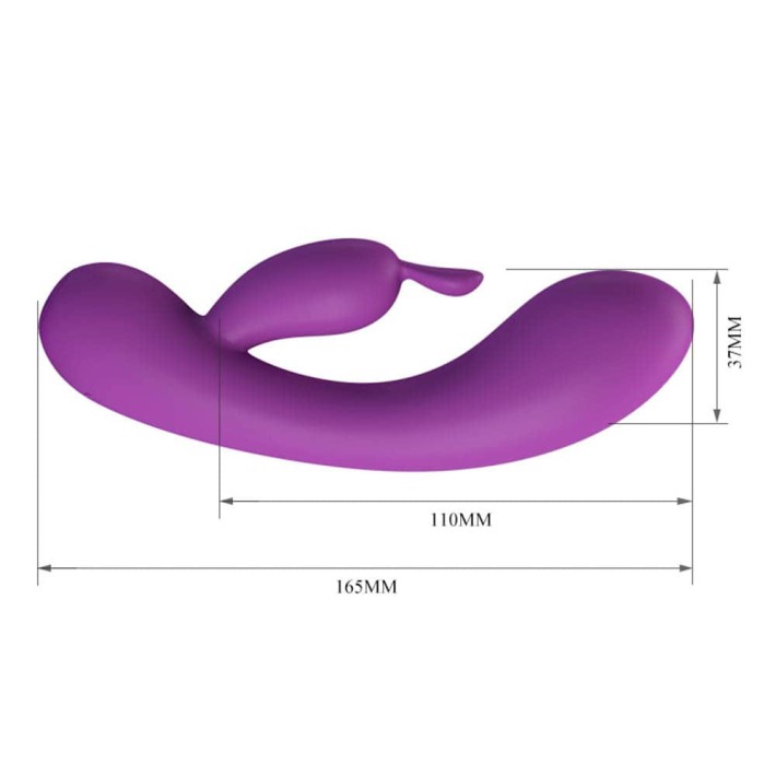 Vibrator Rabbit Grace, Mov, 16.5 Cm 7