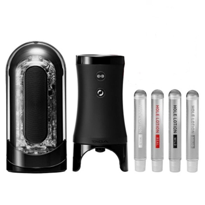 Masturbator Flip Zero Ev (electronic Vibrotation), Negru 3