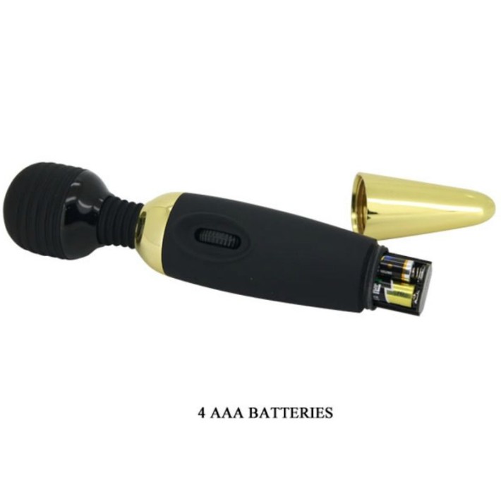 Vibrator Bagheta Power Wand, Auriu 3