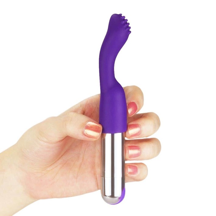 Glont Vibrator Ijoy Versatile Tickler, Mov, 14.5 Cm 2