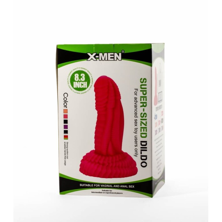Dildo Special Super Sized Pvc, Negru, 21 Cm 7
