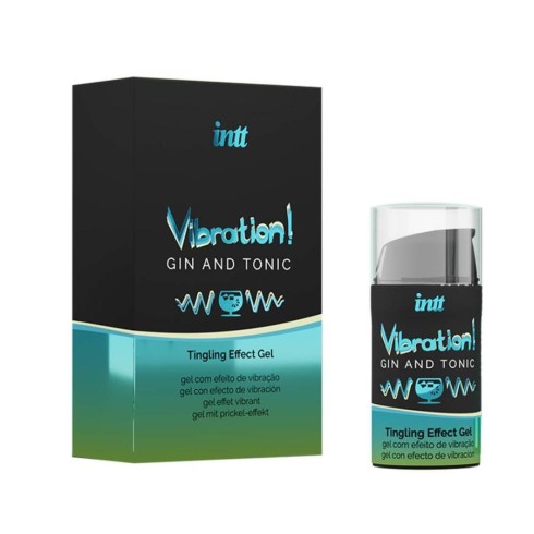 gel, Gel Stimulant Cu Aroma Gin Tonic Vibration, 15 Ml, pasiune.ro