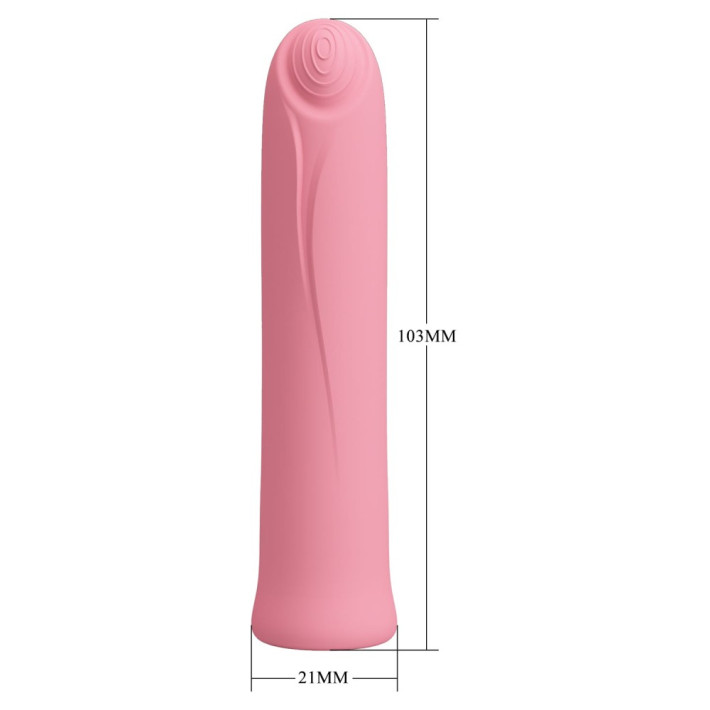 Vibrator Clasic Curtis, Roz, 10 Cm 7