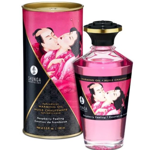 ulei, Ulei Afrodiziac Cu Efect De Caldura Raspberry Feeling, 100 Ml, pasiune.ro