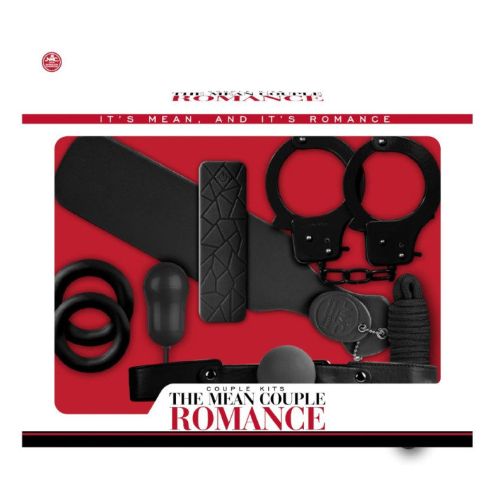 Set Accesorii Erotice The Mean Couple Romance I, Negru, 7 Piese 2