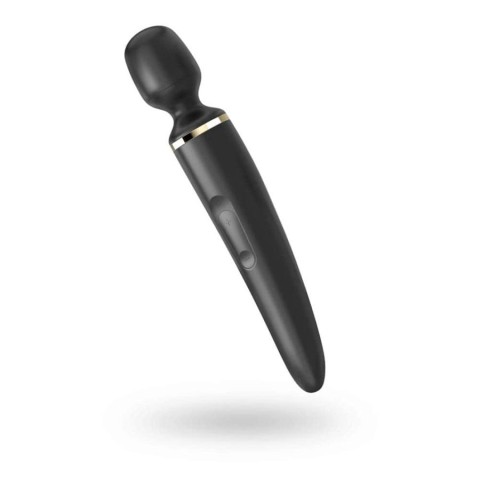 Vibratoare Speciale, Vibrator Wand-er Woman, Negru/auriu, 34 Cm, pasiune.ro