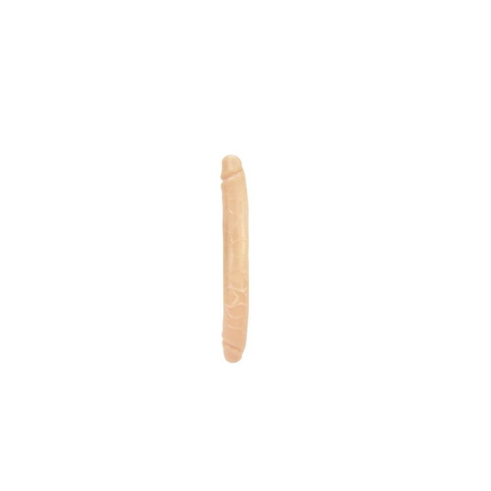 Dildo Dublu Pliable Double Dong, Natural, 33 Cm 2