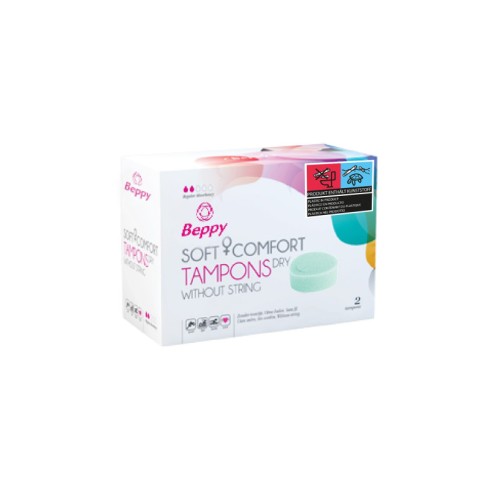 comfort, Tampoane Soft Comfort Umede Beppy, 2 Bucati Turcoaz, pasiune.ro