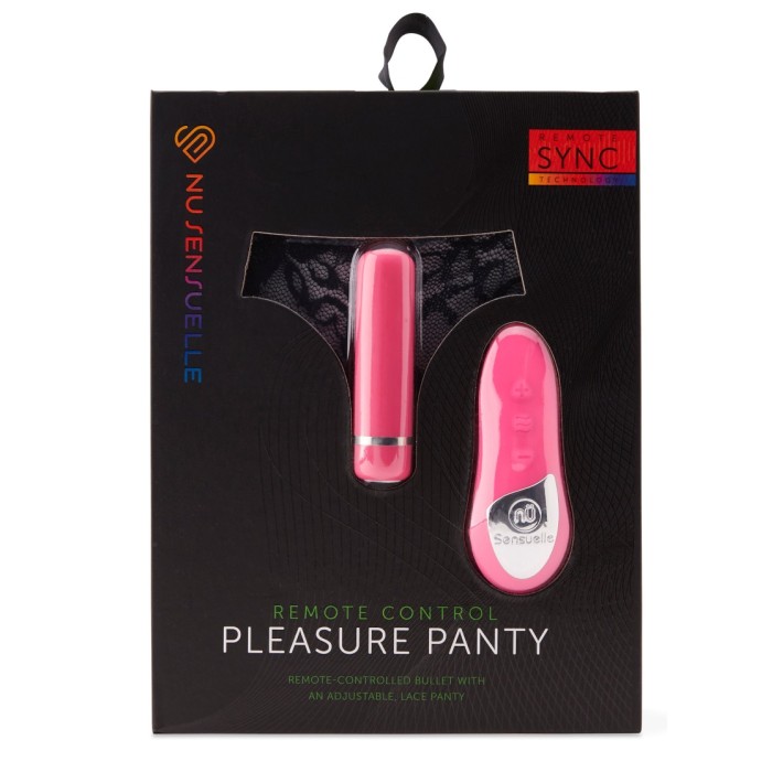 Chiloti Cu Glont Vibrator Si Telecomanda Pink 4