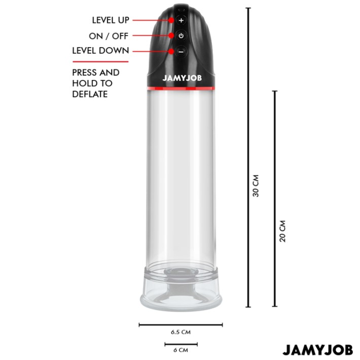 Pompa Penis Automata Jamyjob Xpand Cu 3 Trepte De Unde Stimulatoare  4