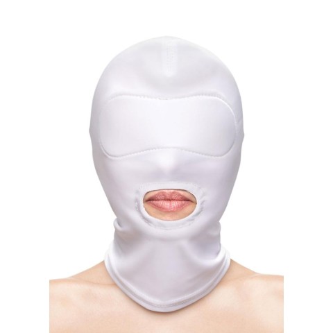 Masti, Fetish & Fashion - Mouth Hood - White - Alternate Package, pasiune.ro