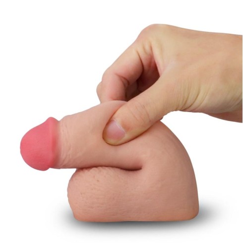 lovetoy, Dildo Ultra-realistic Skinlike Limpy Cock, Natural, 12.7 Cm, pasiune.ro