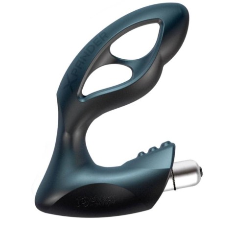Jucarii Barbati, Vibrator Anal Xpander X4, Marimea M, Negru, pasiune.ro