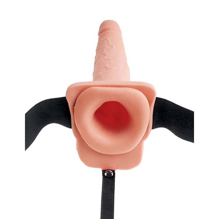 Strap-on Cu Functie Ejaculare, Natural, 19 Cm 3