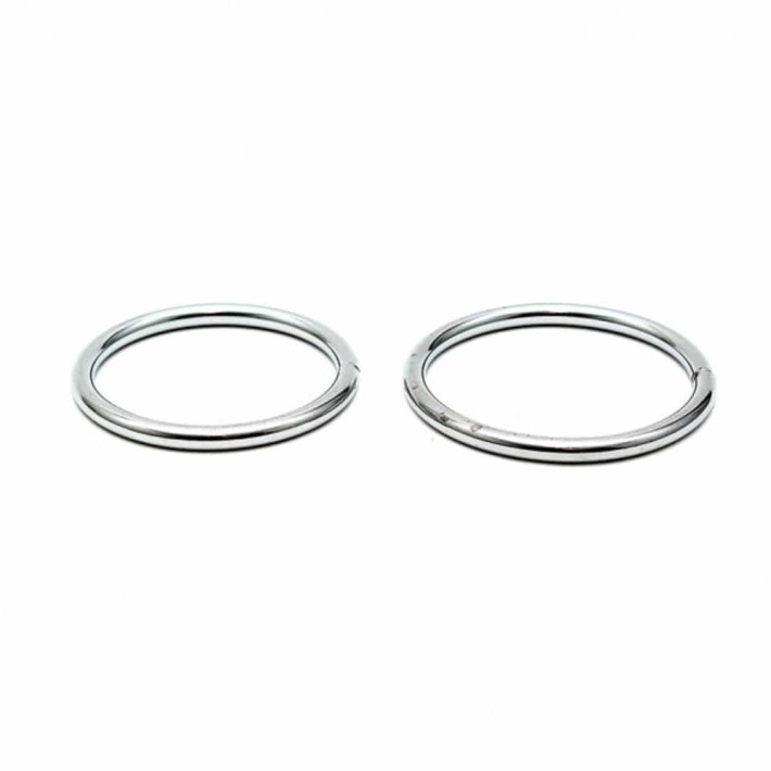 Set 2 Inele Penis Metalice Silver 3
