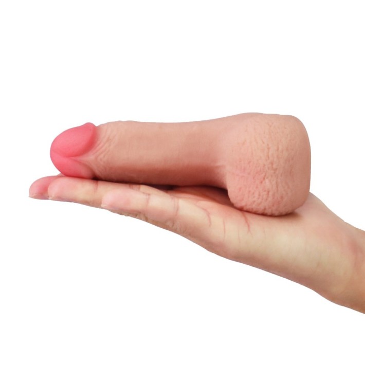 Dildo Ultra-realistic Skinlike Limpy Cock, Natural, 12.7 Cm 4