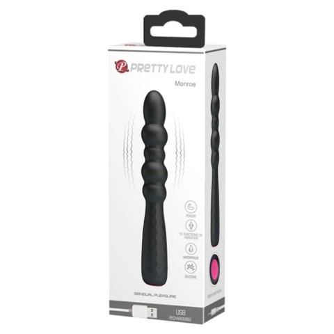 Pagina 5 - Pretty Love, Vibrator Punctul G Monroe, Negru, pasiune.ro
