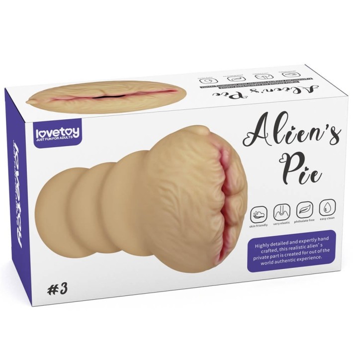 Masturbator Vagin Aliens Pie Masturbator 3, Natural 8