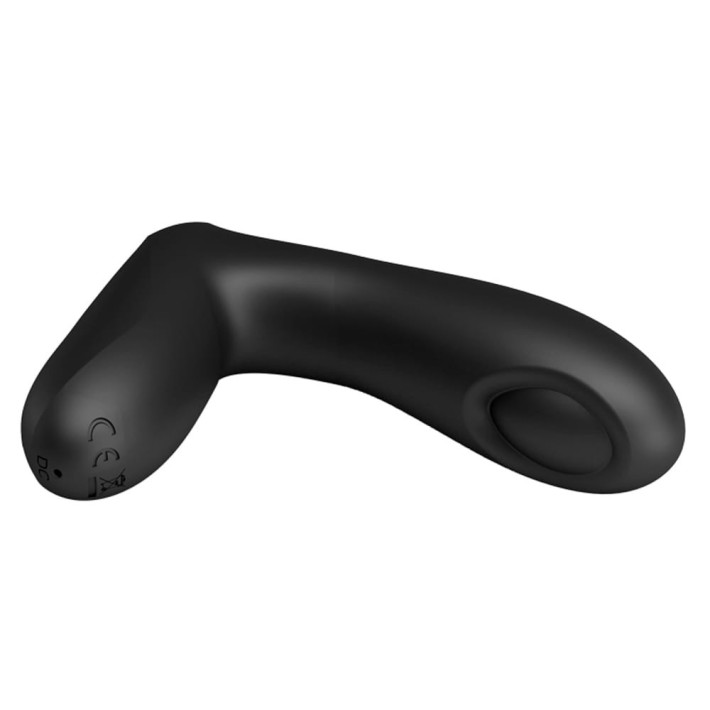 Vibrator Anal Archenemy App, Negru, 12 Cm 6