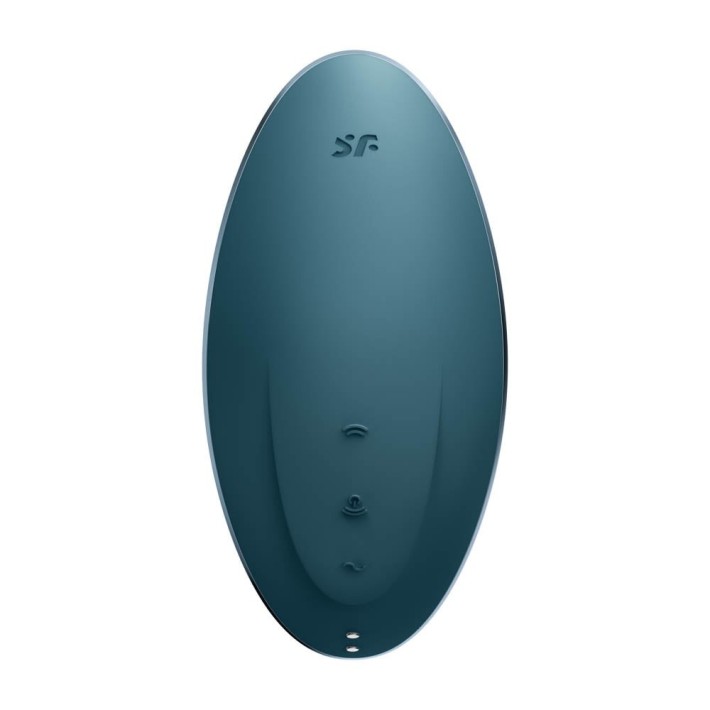 Vibrator Clitoridian Vulva Lover 1, Albastru Petrol 4
