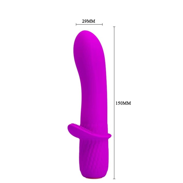 Vibrator Troy, Violet, 15 Cm 3