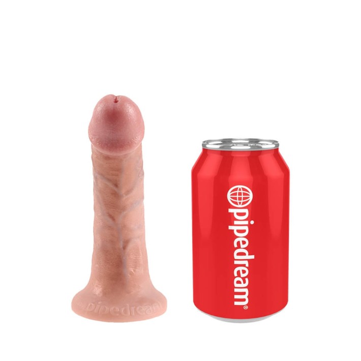 Ham Strap-on Cu Dildo King Cock, Natural, 15 Cm 10
