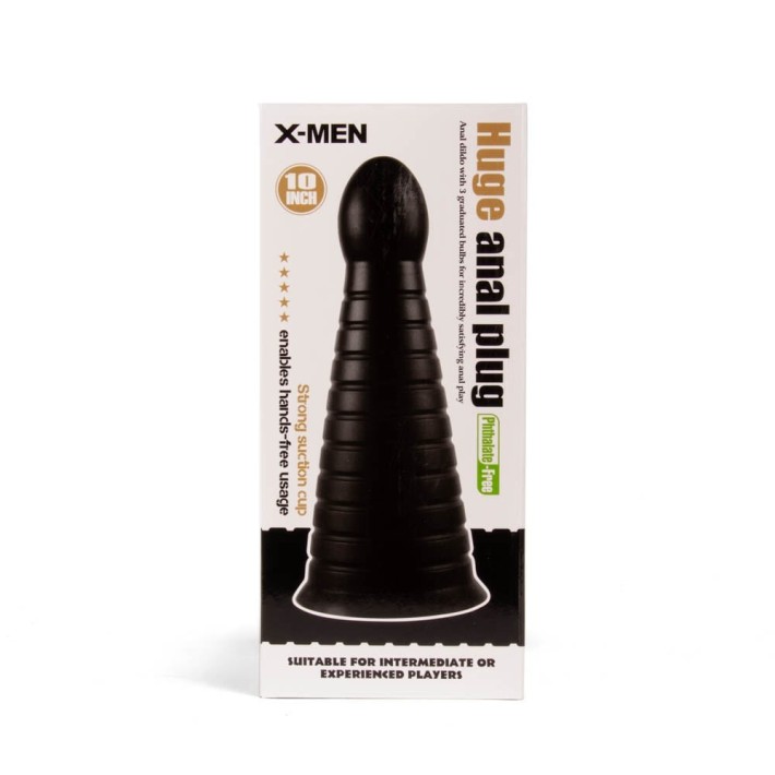 Dop Anal Xxl, Negru, 25 Cm 3