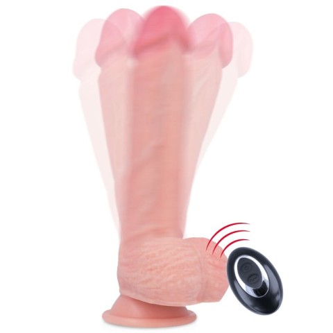 LeFrivole, Vibrator Silicon Lichid Rockarmy Cu Telecomanda 22 Cm, pasiune.ro