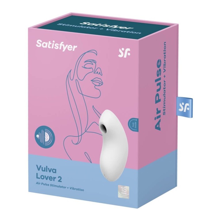 Vibrator Clitoridian Vulva Lover 2, Alb 9