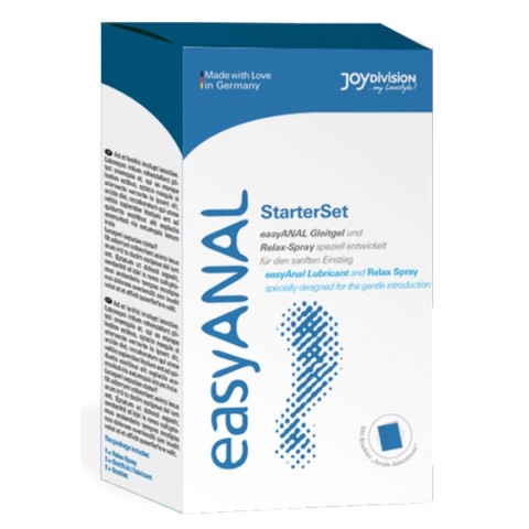 Lubrifiant Sex Anal, Set Easyanal: Spray Anal Relax, 30 Ml + Lubrifiant Anal, 80 Ml, pasiune.ro
