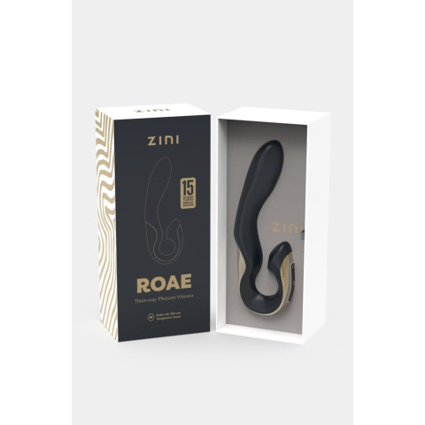 Zini, Zini Roae Se Three-way Pleasure Vibrator Black Gold_b0o50_4, pasiune.ro
