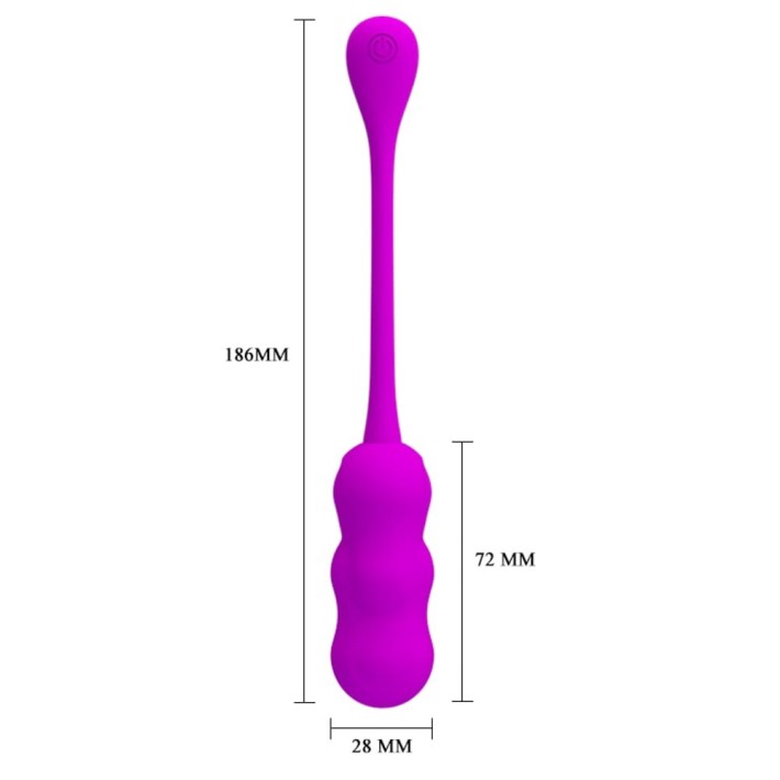 Ou Vibrator Cu Telecomanda Leshy, Violet 3