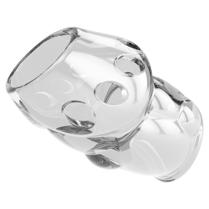 Manson Pentru Penis Oscar, Transparent, 6.5 Cm 8