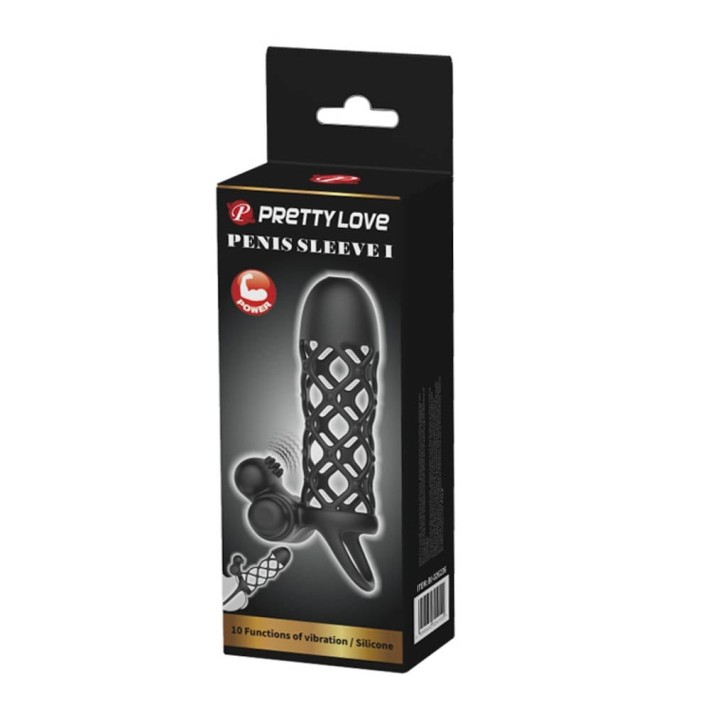Manson / Extensie Penis Cu Vibratii Sleeve I 4