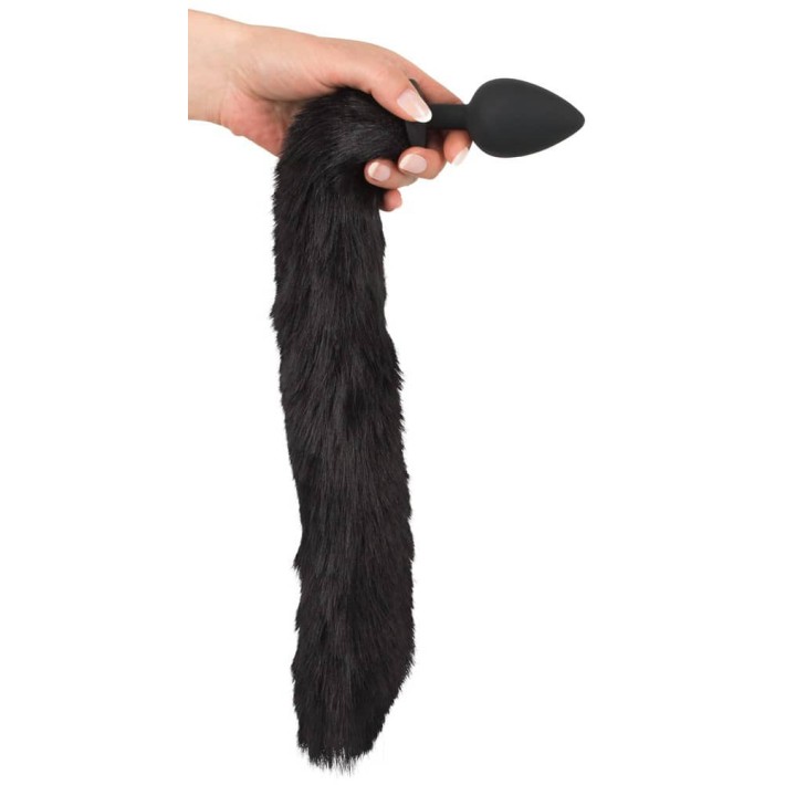 Set Pet Play Dop Anal Si Urechiuse Cu Blanita, Negru 5