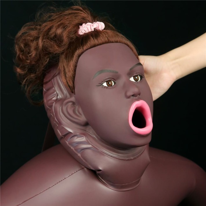 Papusa Gonflabila Cowgirl Style Love Doll, Brun 7