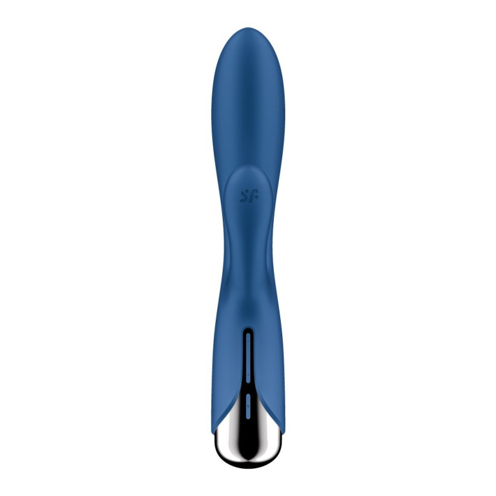 Vibrator Cu Rotatii Spinning Rabbit 1, Albastru, 20 Cm 6