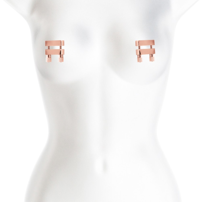 Bound - Nipple Clamps - V1 - Rose Gold 2