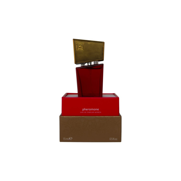 Shiatsu Pheromon Fragrance Woman Red 15 Ml 4