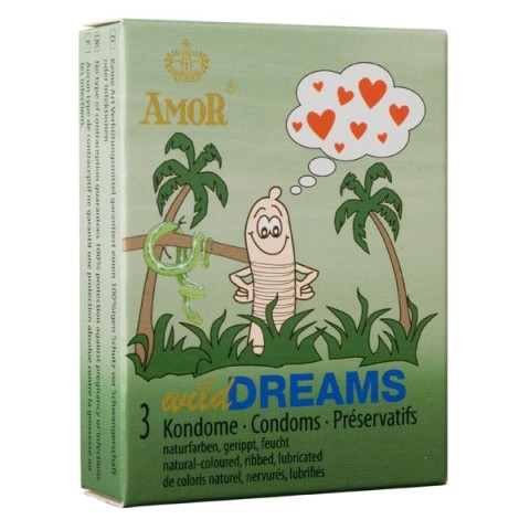 Prezervative, Prezervative Amor Wild Dreams, 3 Buc., pasiune.ro