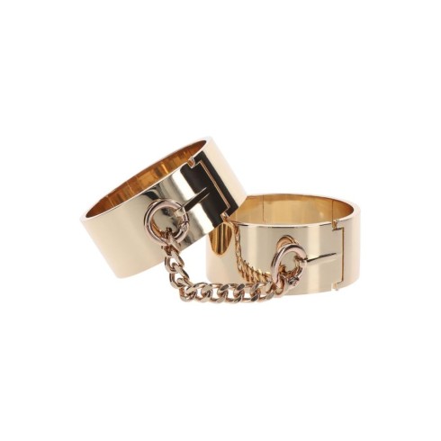 accesoriu, Mansete Din Metal Aurii Taboom Dona, pasiune.ro