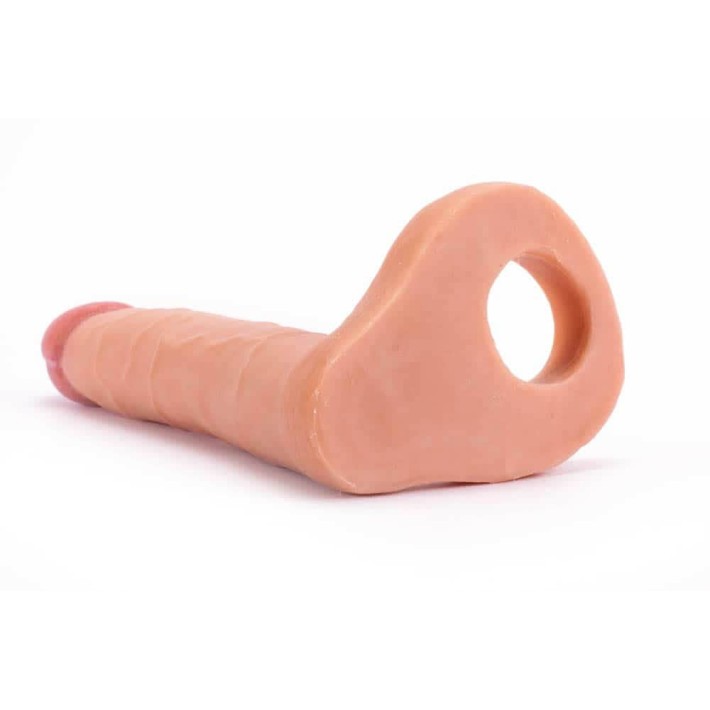 Strap On Anal The Ultra Soft Double, Natural, 15 Cm 7