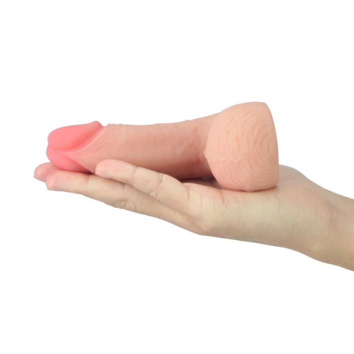 Dildo Ultra-realistic Skinlike Limpy Cock, Natural, 14 Cm 2