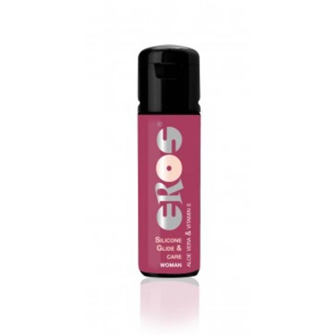 Eros, Lubrifiant Pe Baza De Silicon Eros Glide + Care Woman, 30 Ml, pasiune.ro
