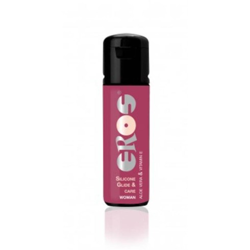 silicone, Lubrifiant Pe Baza De Silicon Eros Glide + Care Woman, 30 Ml, pasiune.ro