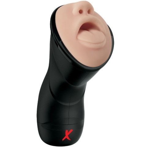 Jucarii adulti, Masturbator Gura Deep Throat Vibrating Stroker, pasiune.ro