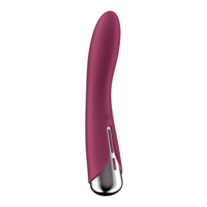 Vibrator Cu Rotatii Spinning Vibe 1, Rosu, 17,8 Cm 5