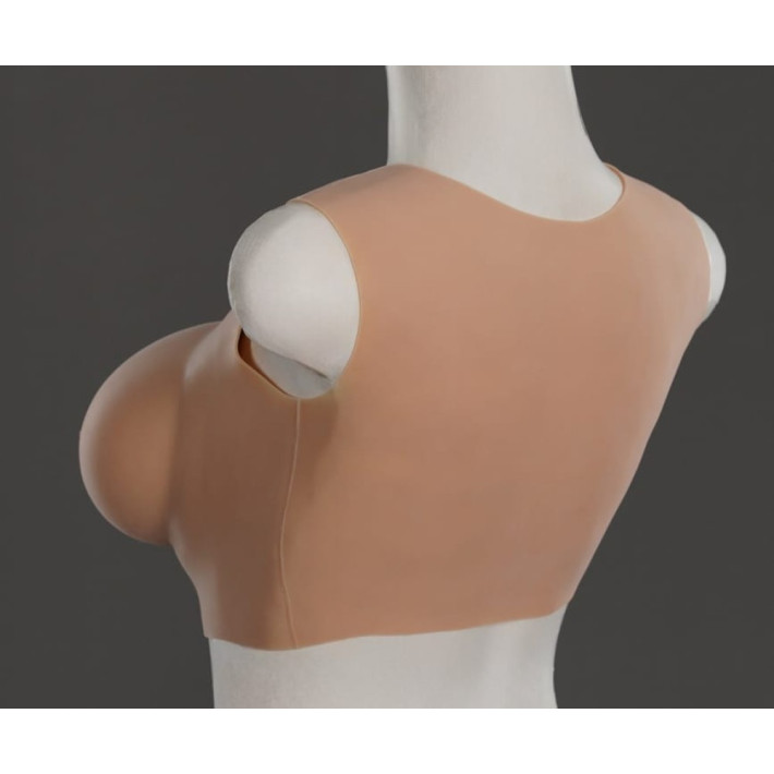 Realistic Silicone Breastplate D Cup 4