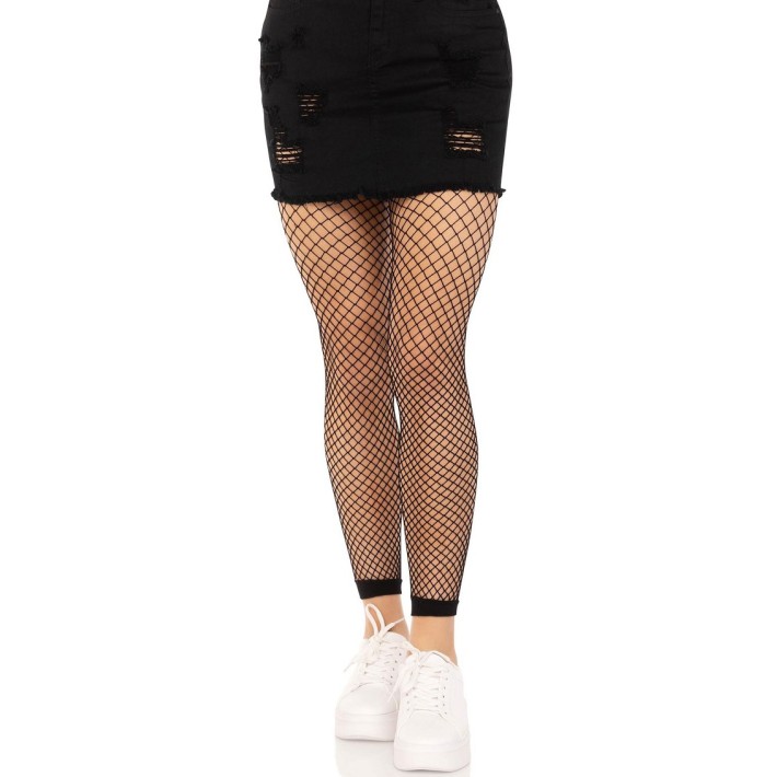 Industrial Net Footless Tights O/s - Black 3