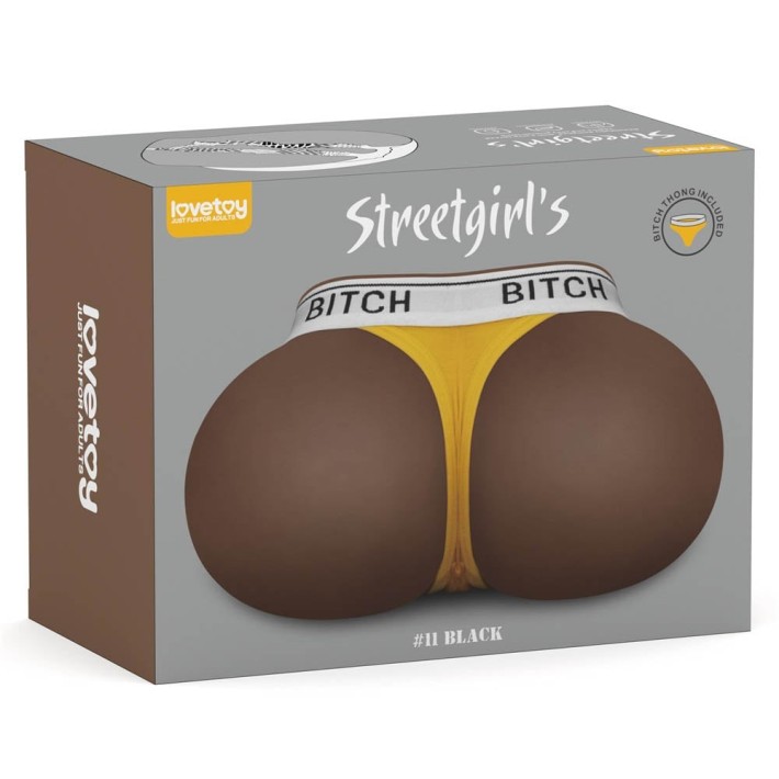 Masturbator 2-in-1 Vagin+anus Streetgirls 11, Brun 8